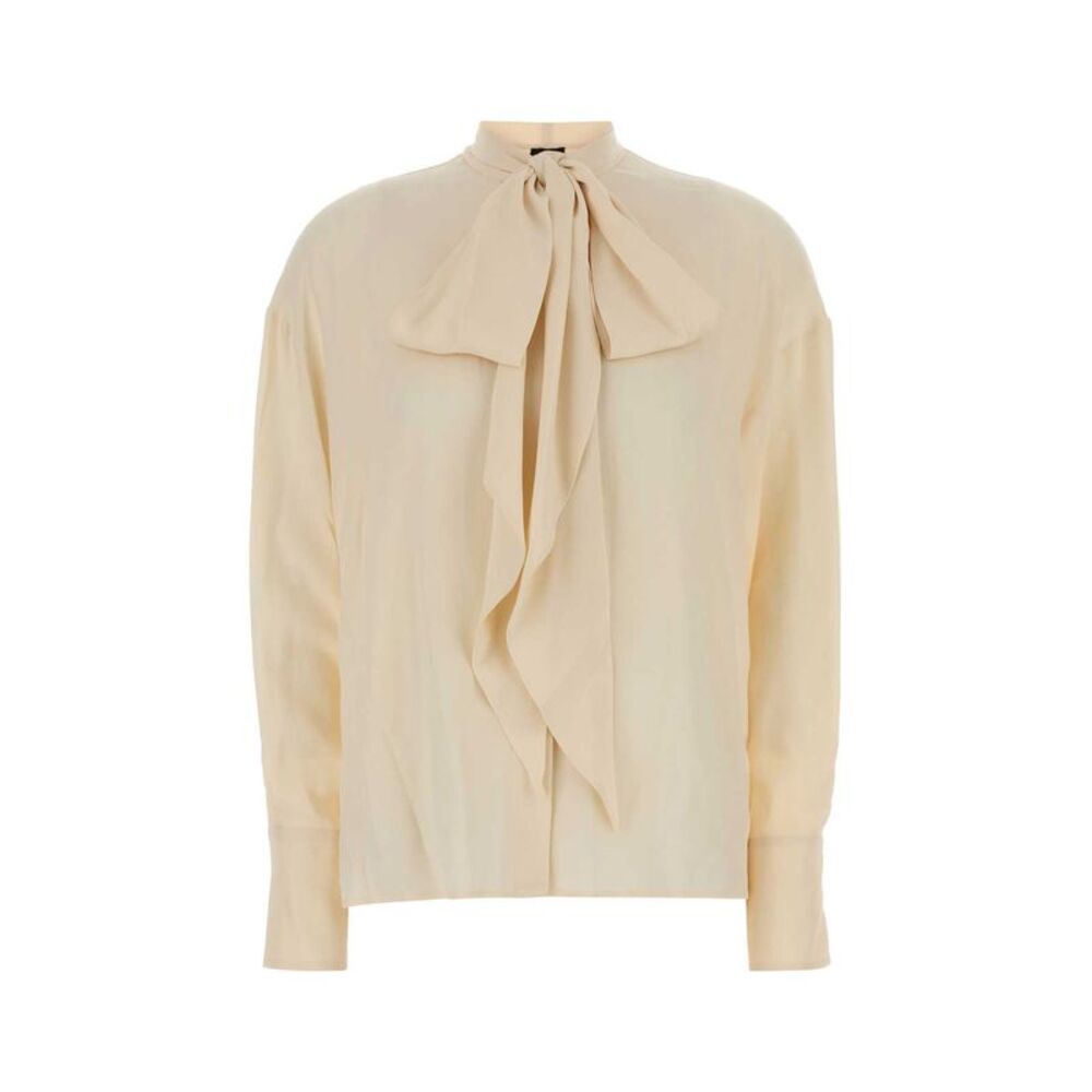 Etro Women Cream Crepe Shirt